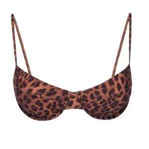 Monday Swimwear Maui Top and Byron Bottom in "Dark Jaguar" - Size Small S